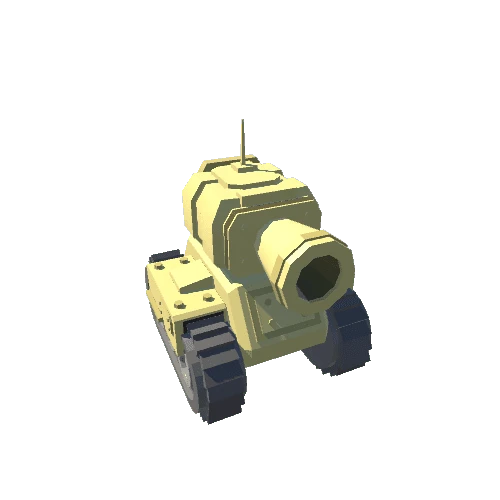 War Tank 01 Yellow